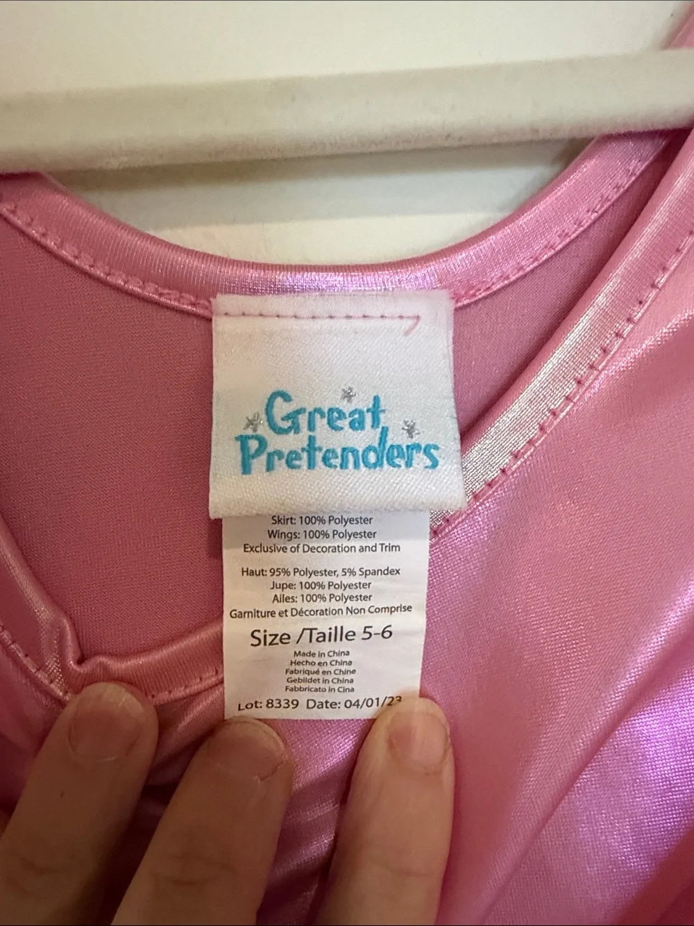 Great Pretenders iridescent pink